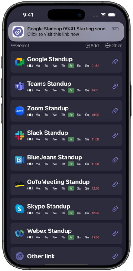Links+ Screenshot 3
